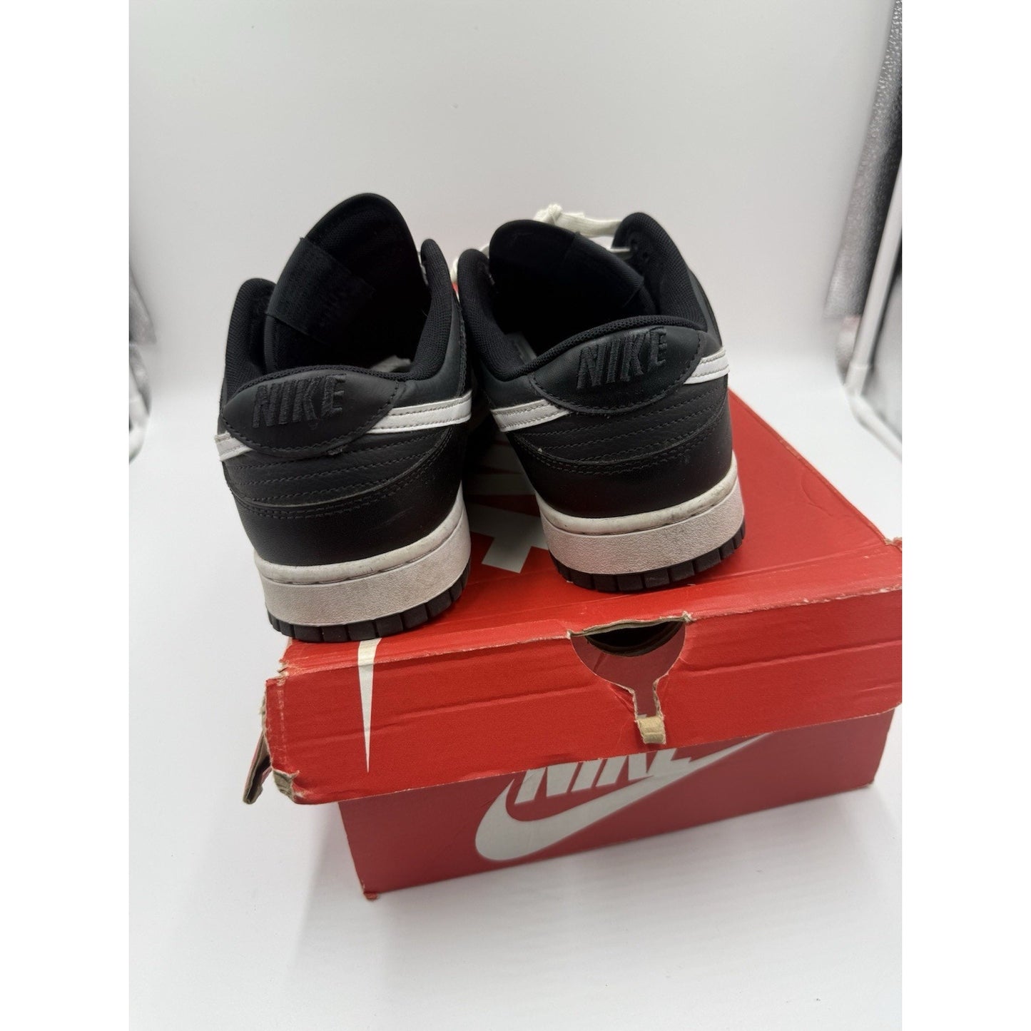 Size 10.5 - Nike Dunk Low Black Panda