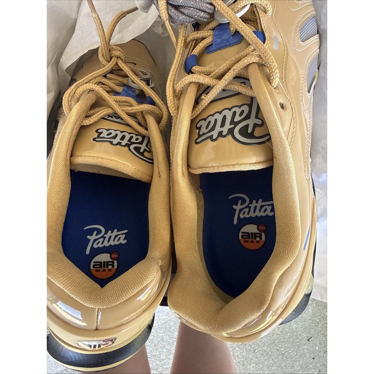 Size 12.5 - Patta x Nike Air Max DN8 Club Gold