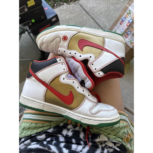 Size 9.5 - Nike Dunk Pro SB High Money Cat