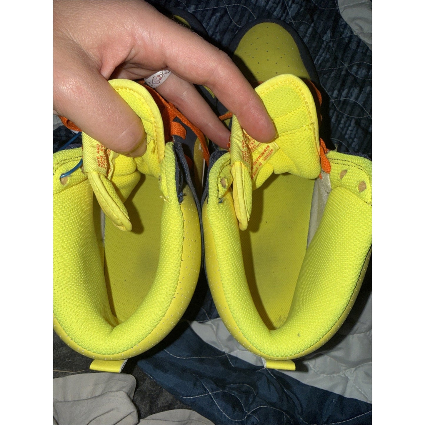Size 12 Nike Dunk High Homer Simpson 317982 772