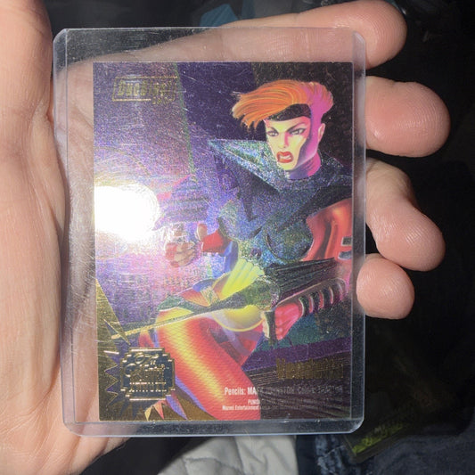 '95 And 94 Fleer Marvel Comics Trading Card Lot Of 6