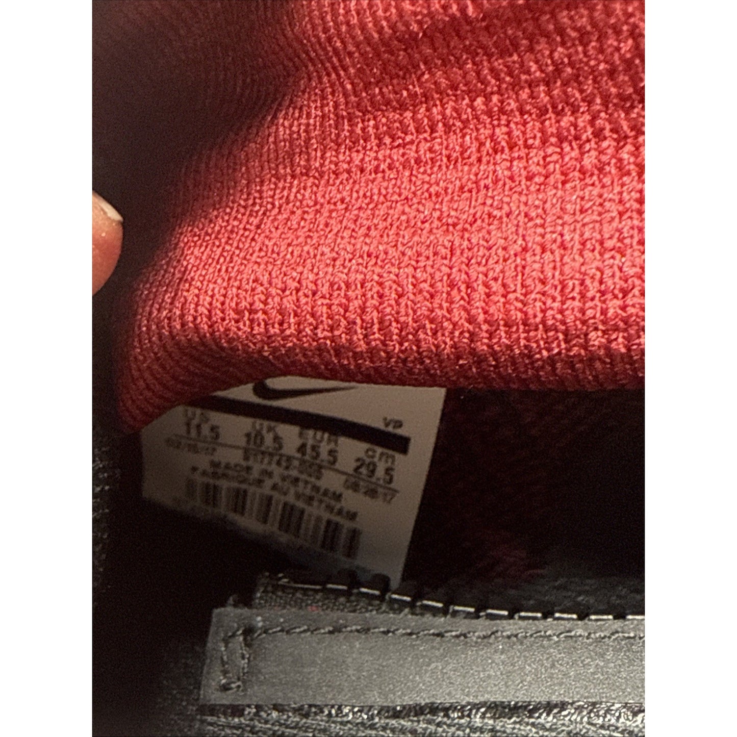 Size 11.5 - Nike Flight Bonafide Varsity Red