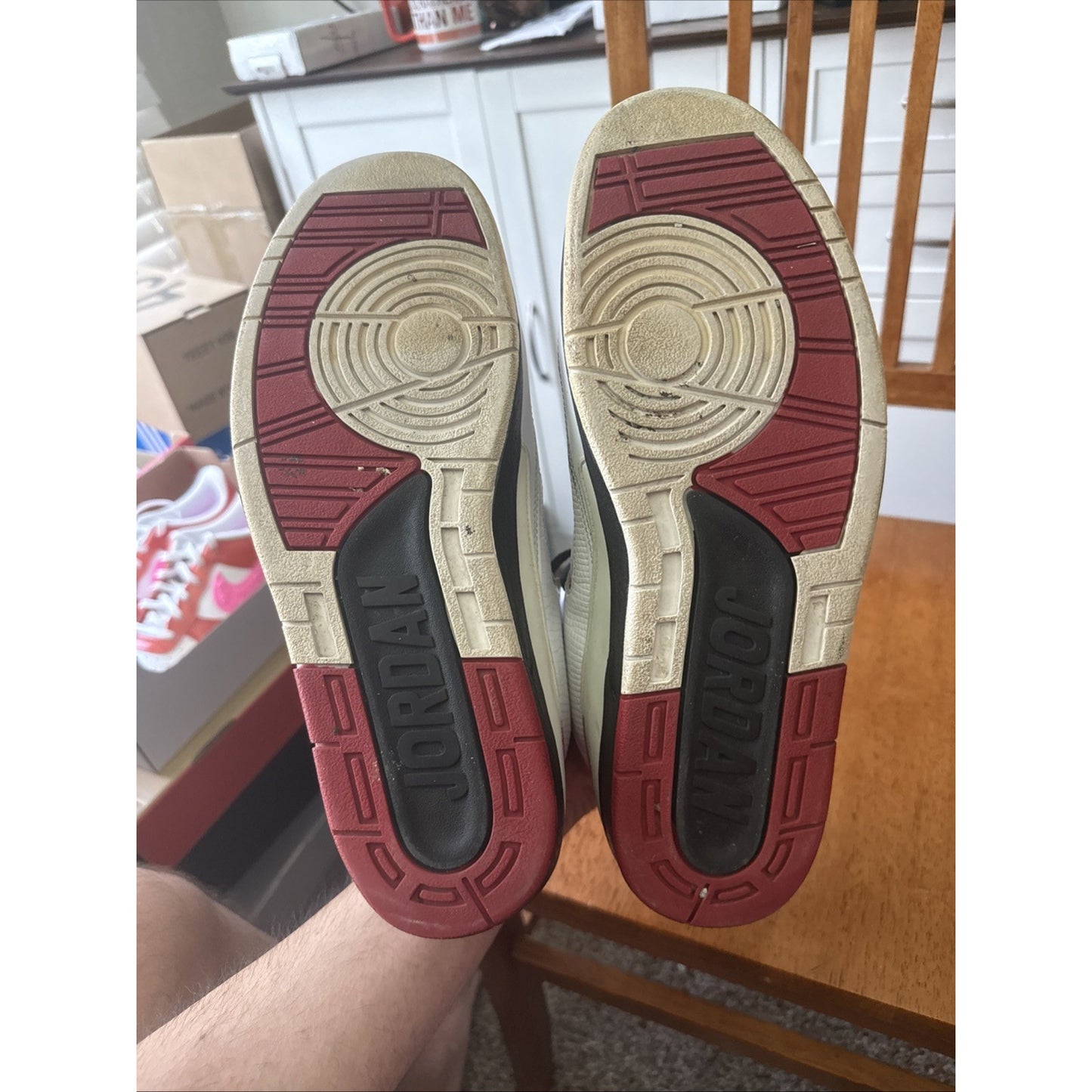 Size 11.5 - Air Jordan 2 Retro QF 2010 Varsity Red BS175