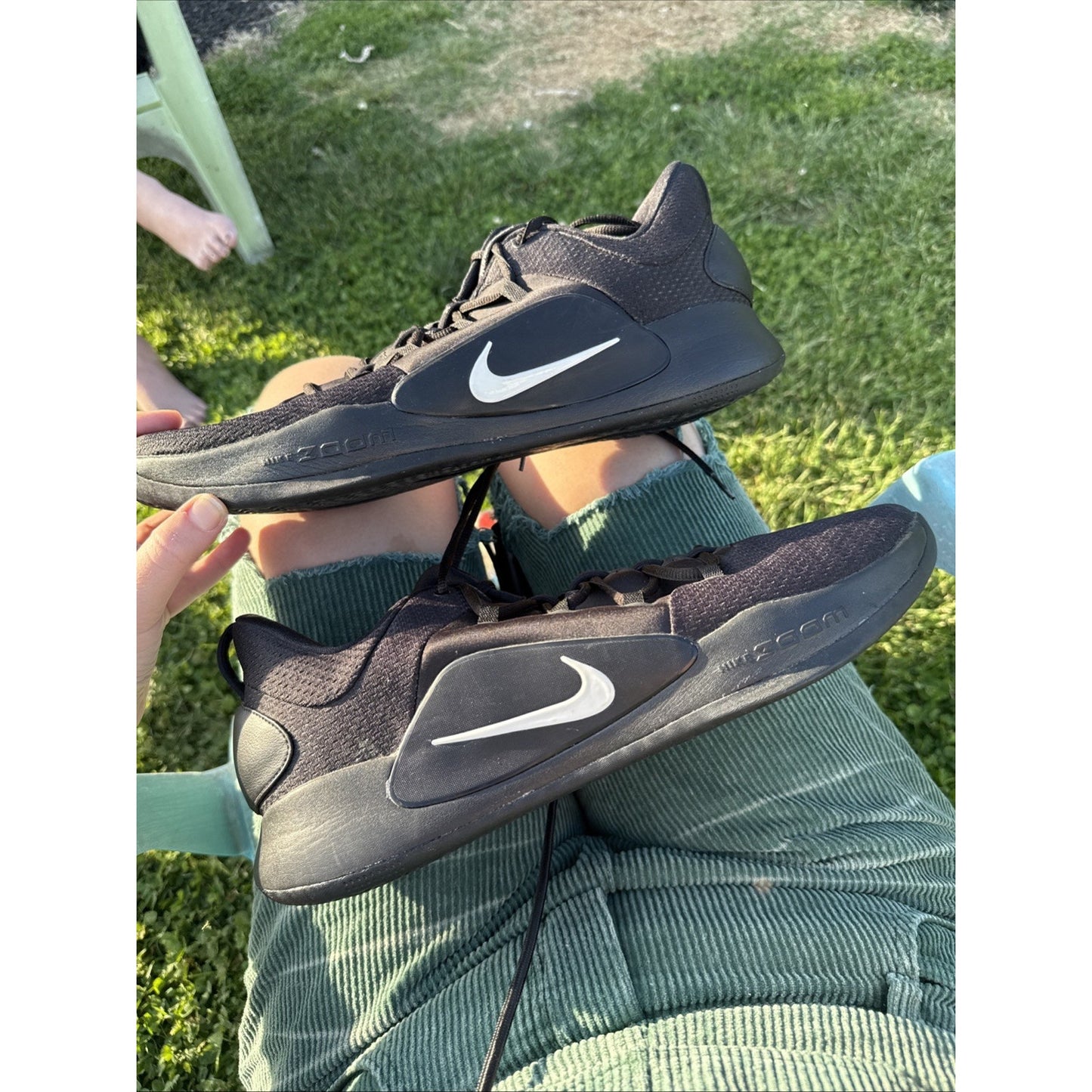 Size 15.5 Hyper Dunk Low Black Promo Sample Tagged