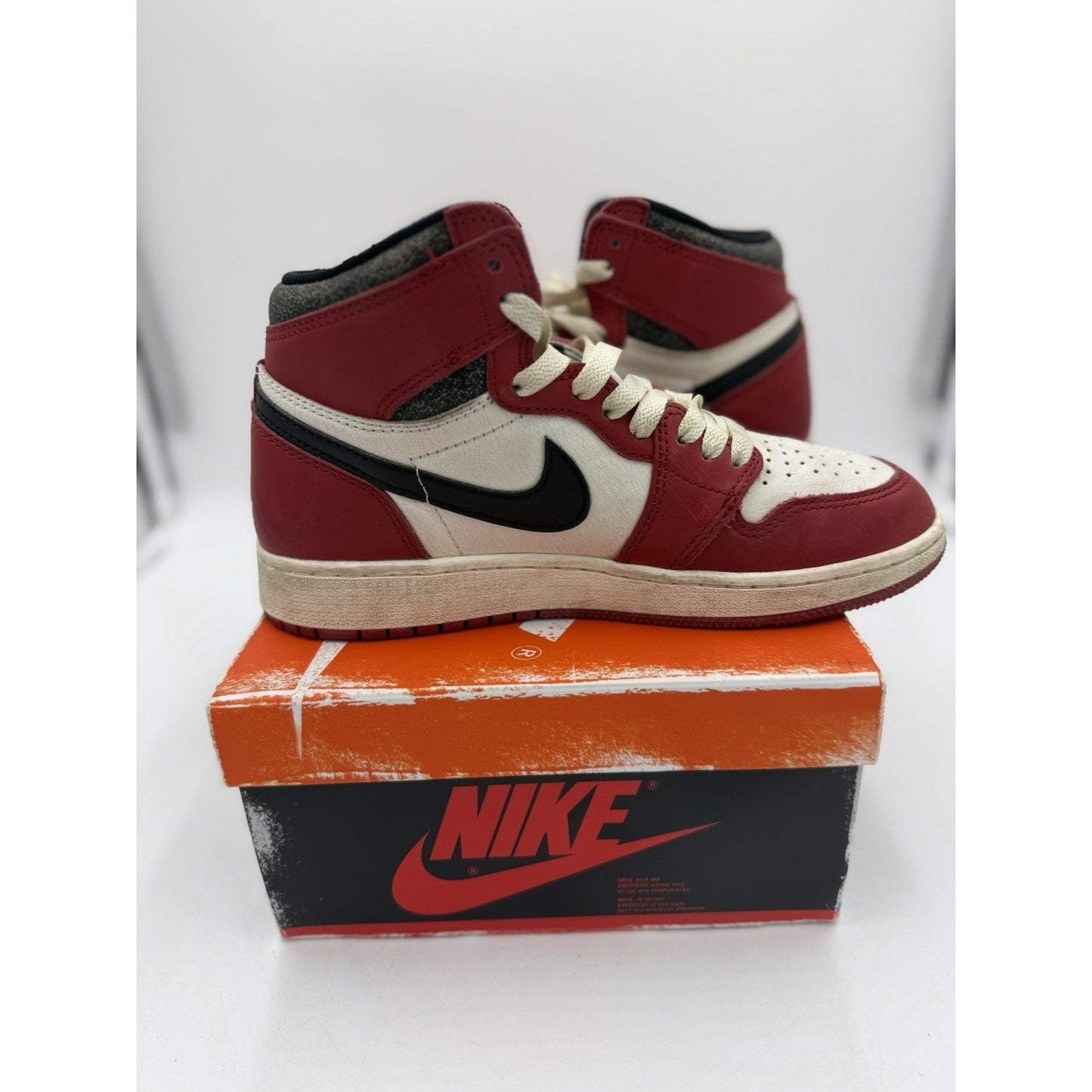 Size 5 (GS) - Jordan 1 Retro OG High Chicago Lost & Found