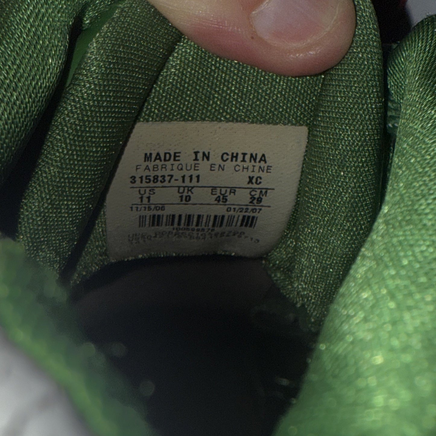 Size 11 - Nike Zoom LeBron ST Low Grass NBS322