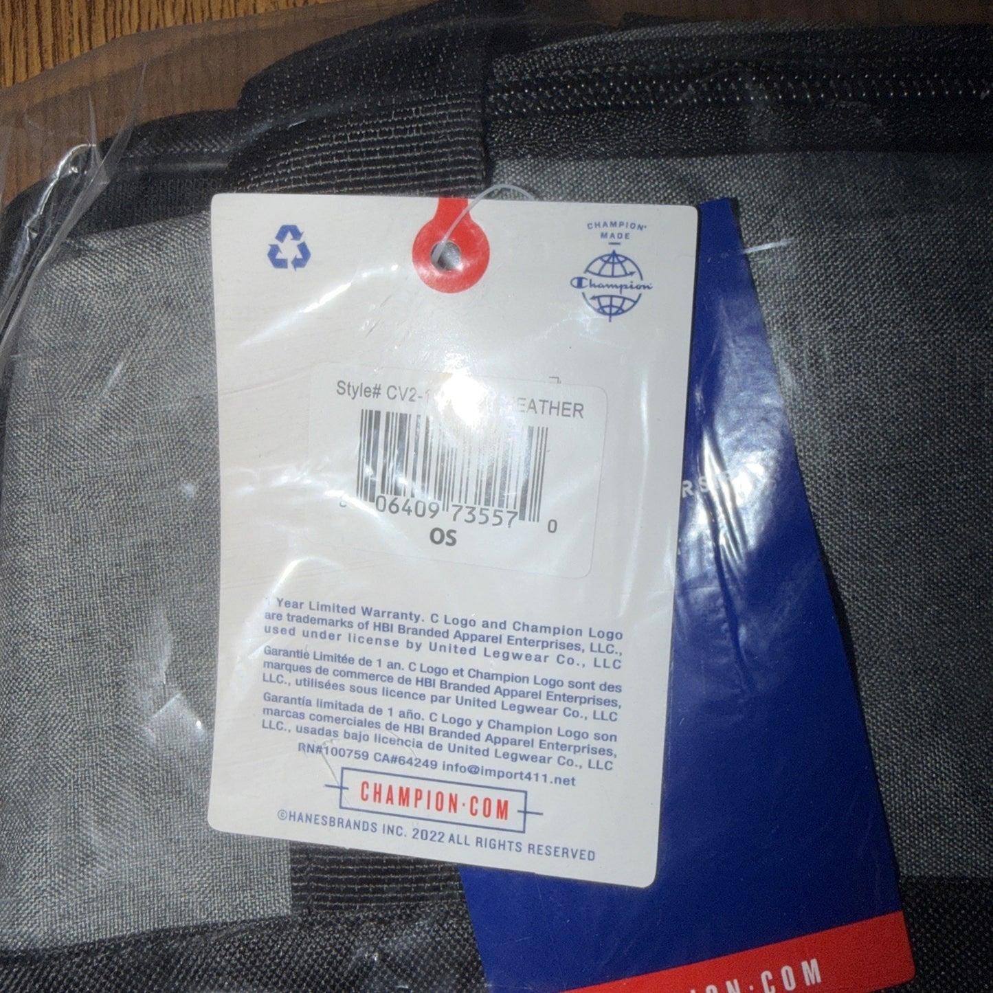 Champion Duffle Bag Heather