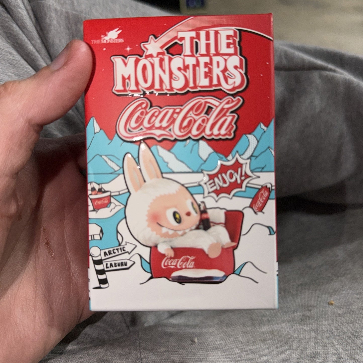 THE MONSTERS Coca-Cola The Monsters Collection Labubu Vinyl Figure Collaboration