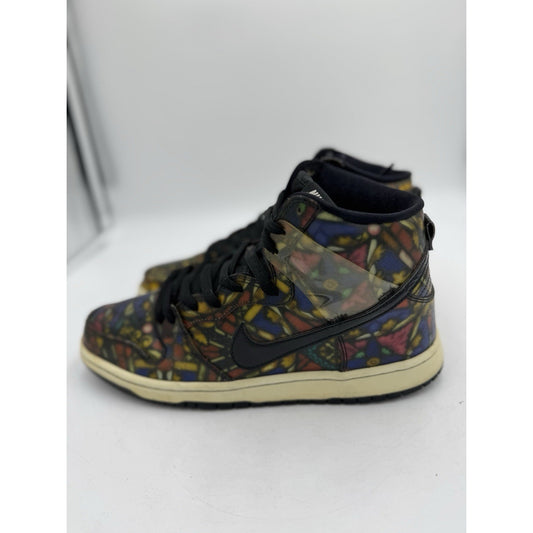 Size 11 - Nike Concepts x SB Dunk High Stained Glass
