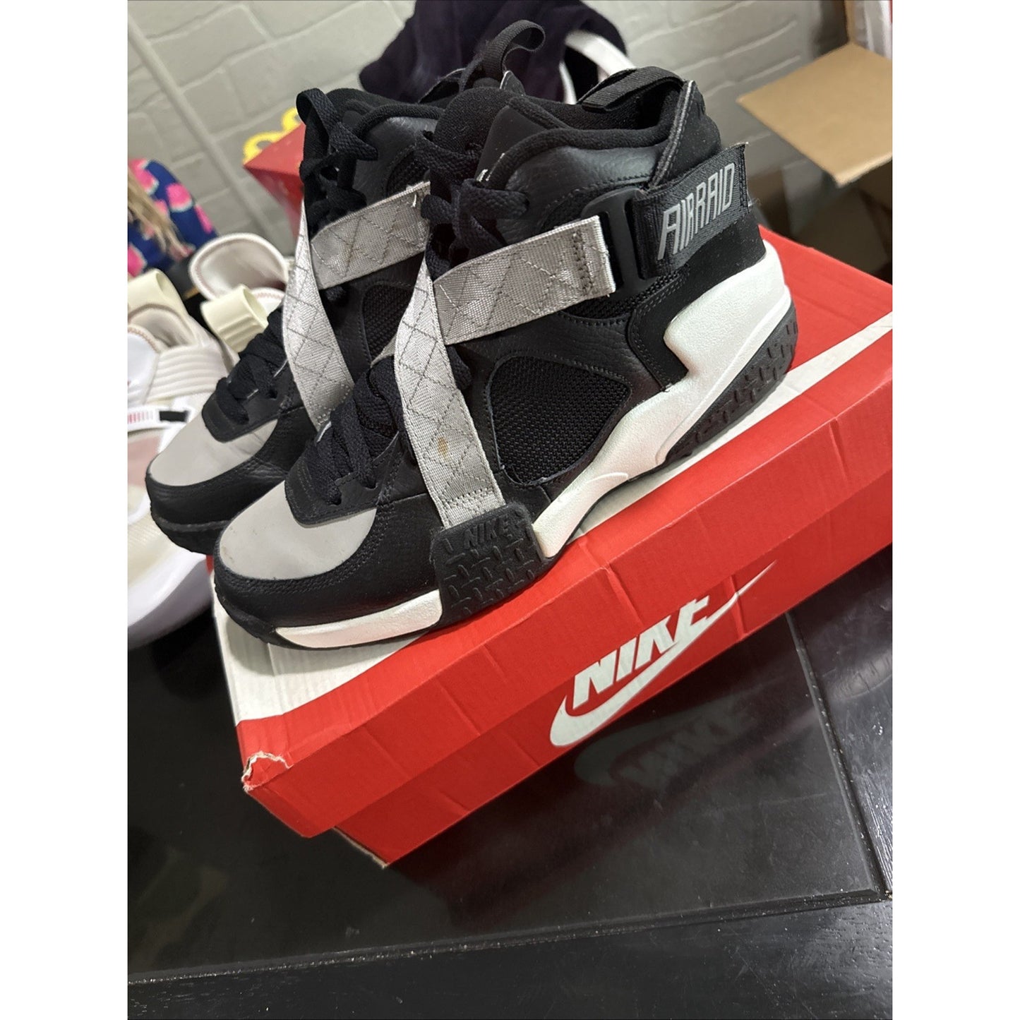 Size 9 - Nike Air Raid OG Black Grey