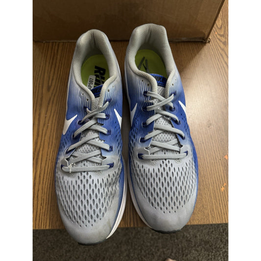 Size 13 - Nike Air Zoom Pegasus 34 Grey Racer Blue NBS092