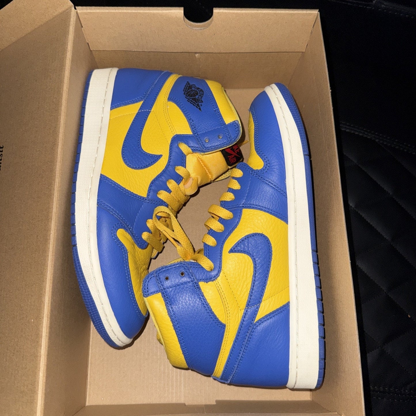 Jordan WMNS Air Jordan 1 Retro OG High Reverse Laney Blue/Yellow FD2596-700