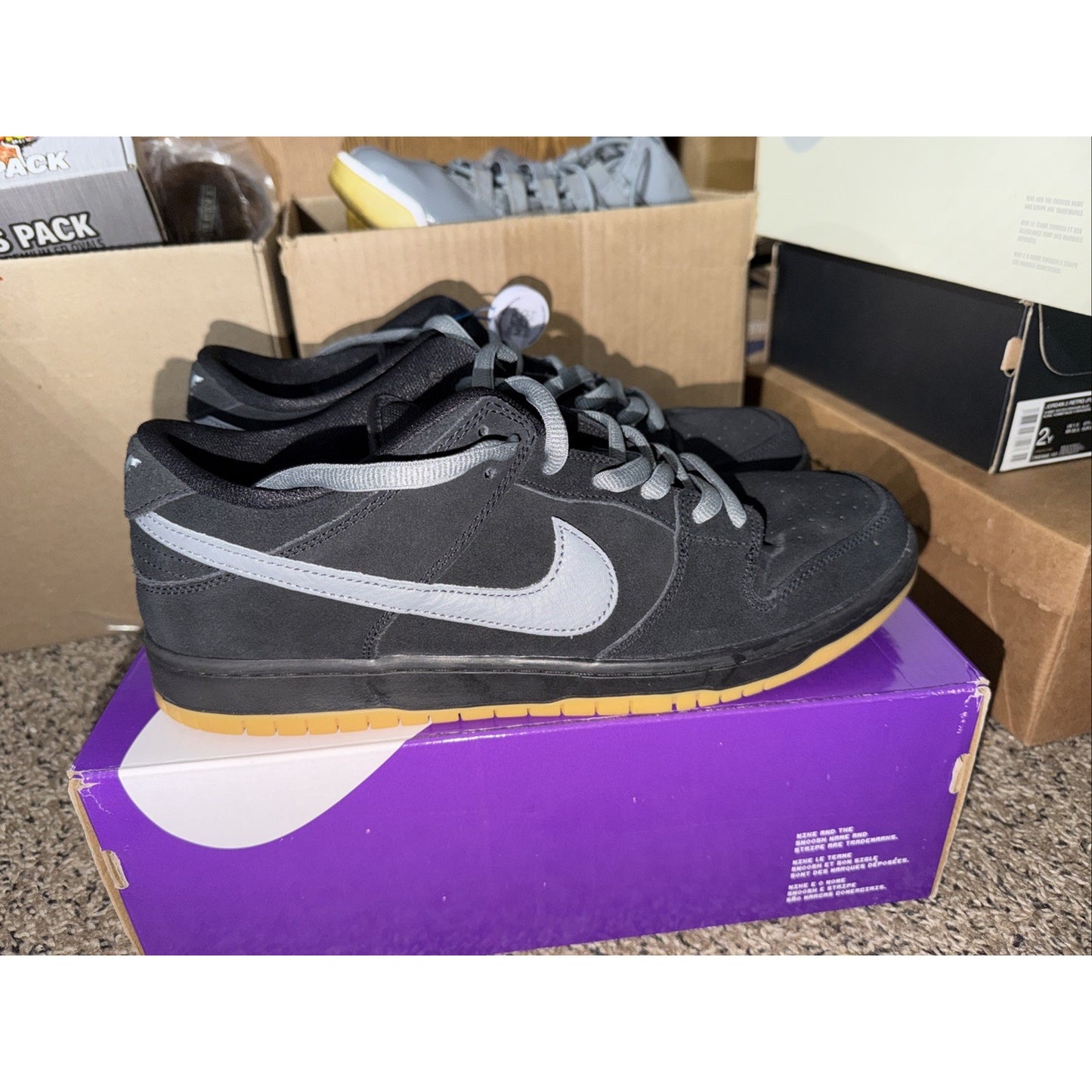 Size 12 - Nike SB Dunk Low Pro Fog