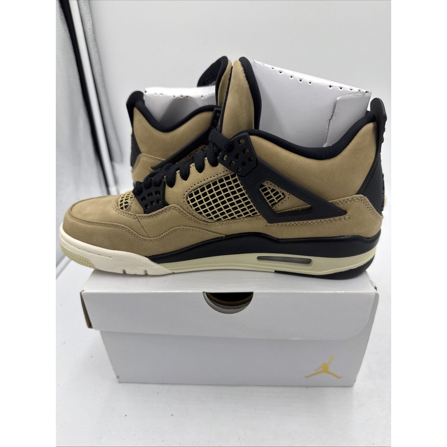 Size 10.5 - Air Jordan 4 Retro Fossil W