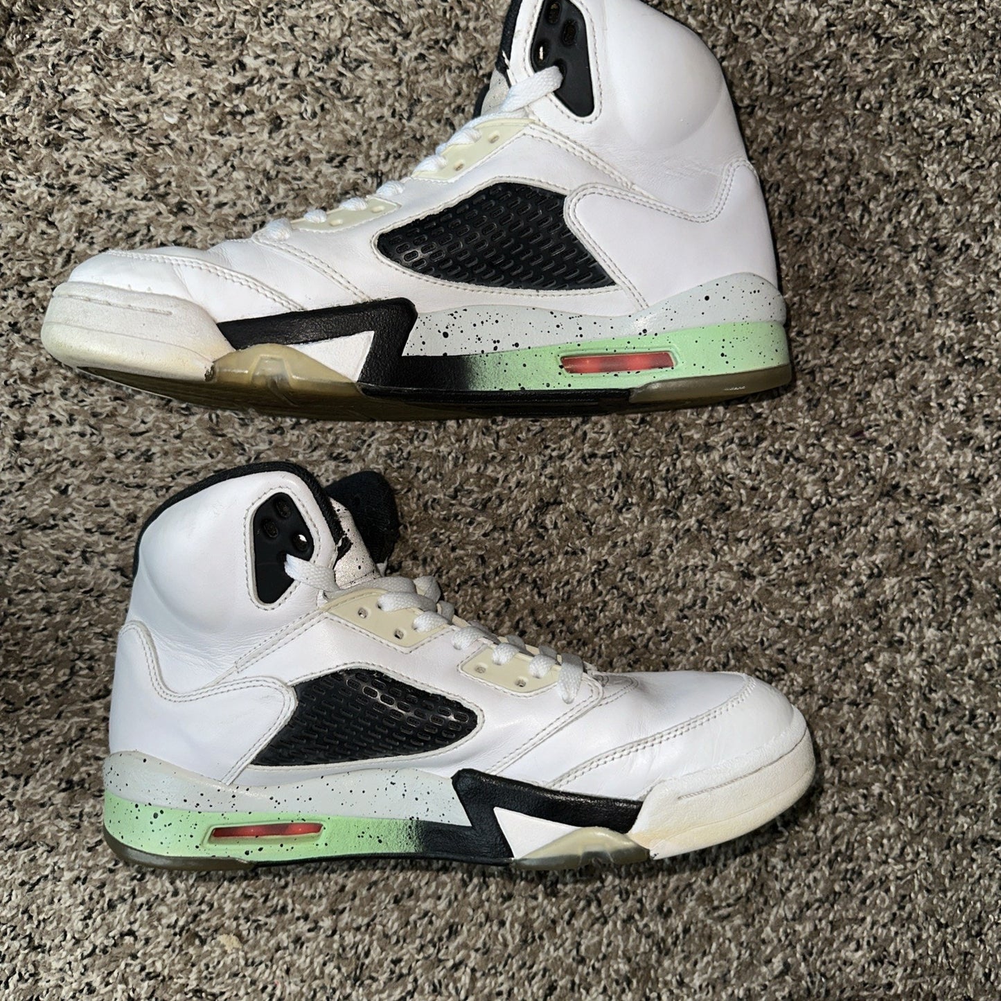 Size 9 - Air Jordan 5 Retro Poison Green