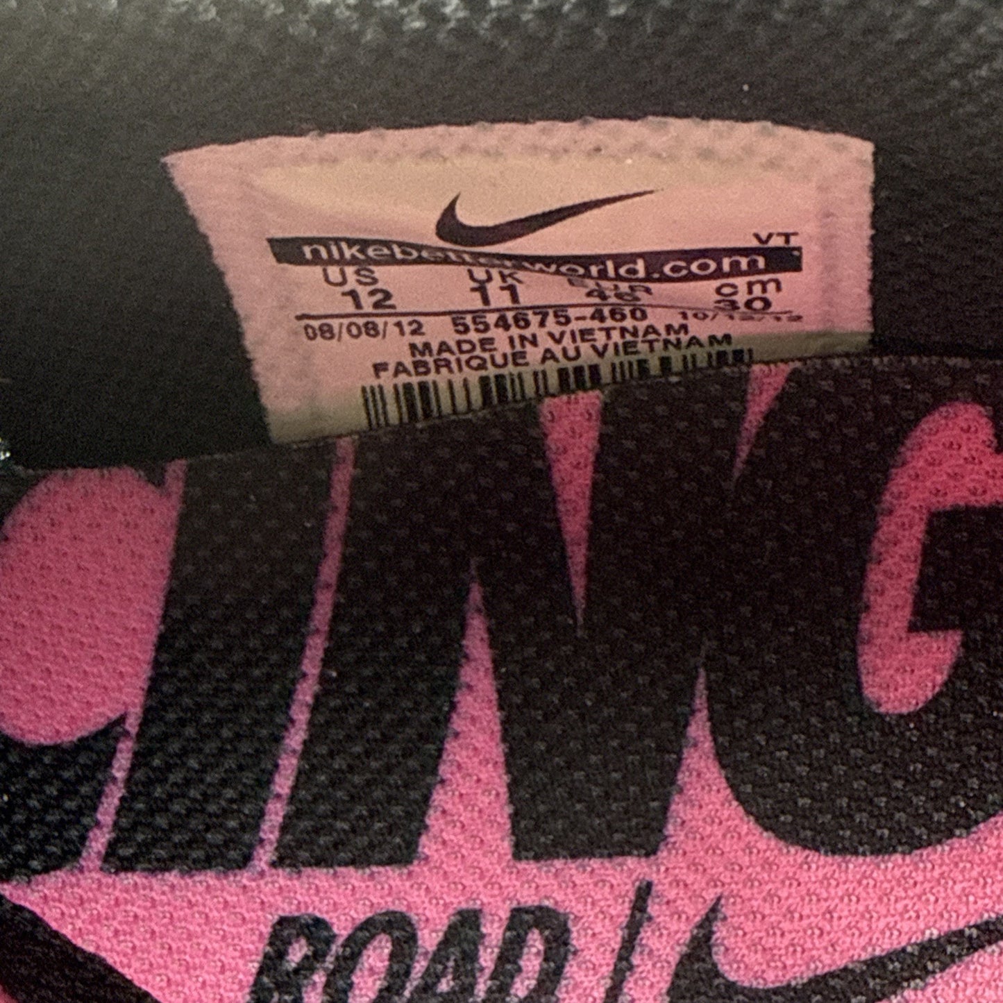 Size 12 - Nike Lunaracer+ 3 Blue 2012
