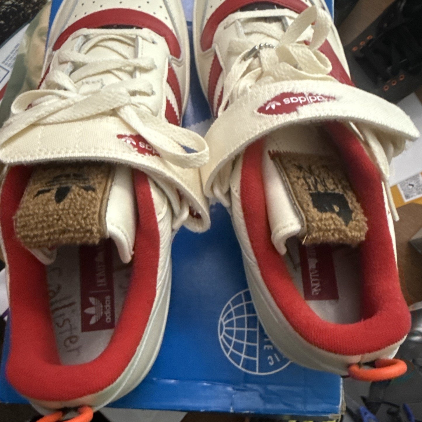 Size 10.5 - adidas Home Alone x Forum Low Red