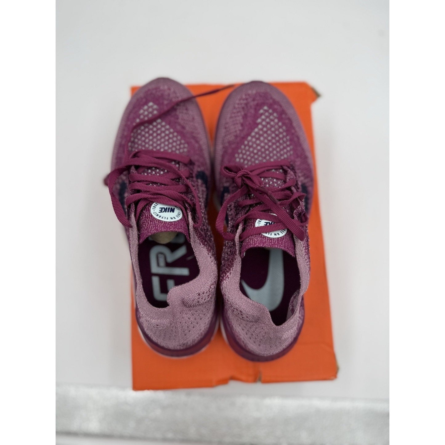 Size 6.5 - Nike Free RN Flyknit 2018 Raspberry Red W