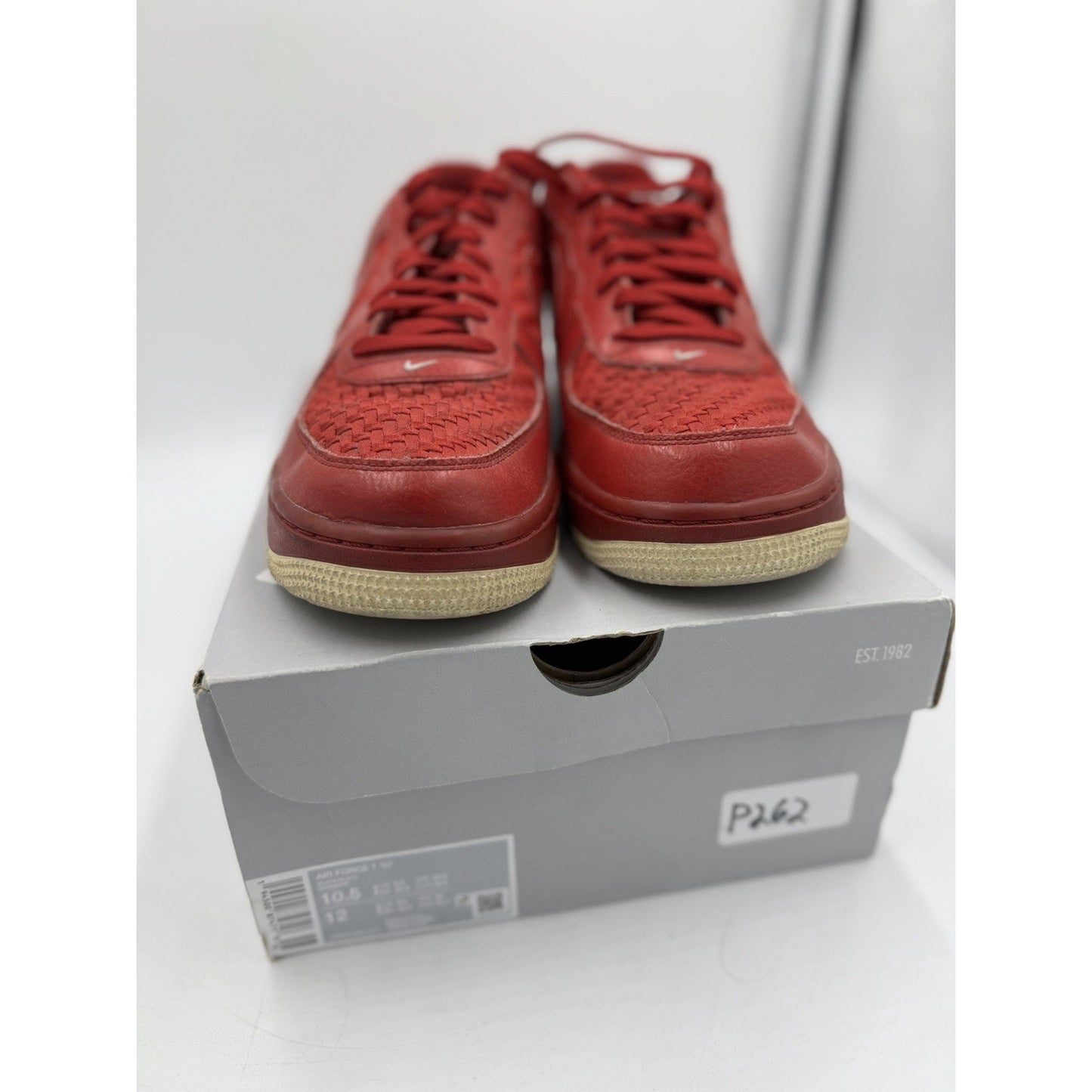 Size 10.5 - Nike Air Force 1 '07 LV8 Low Red