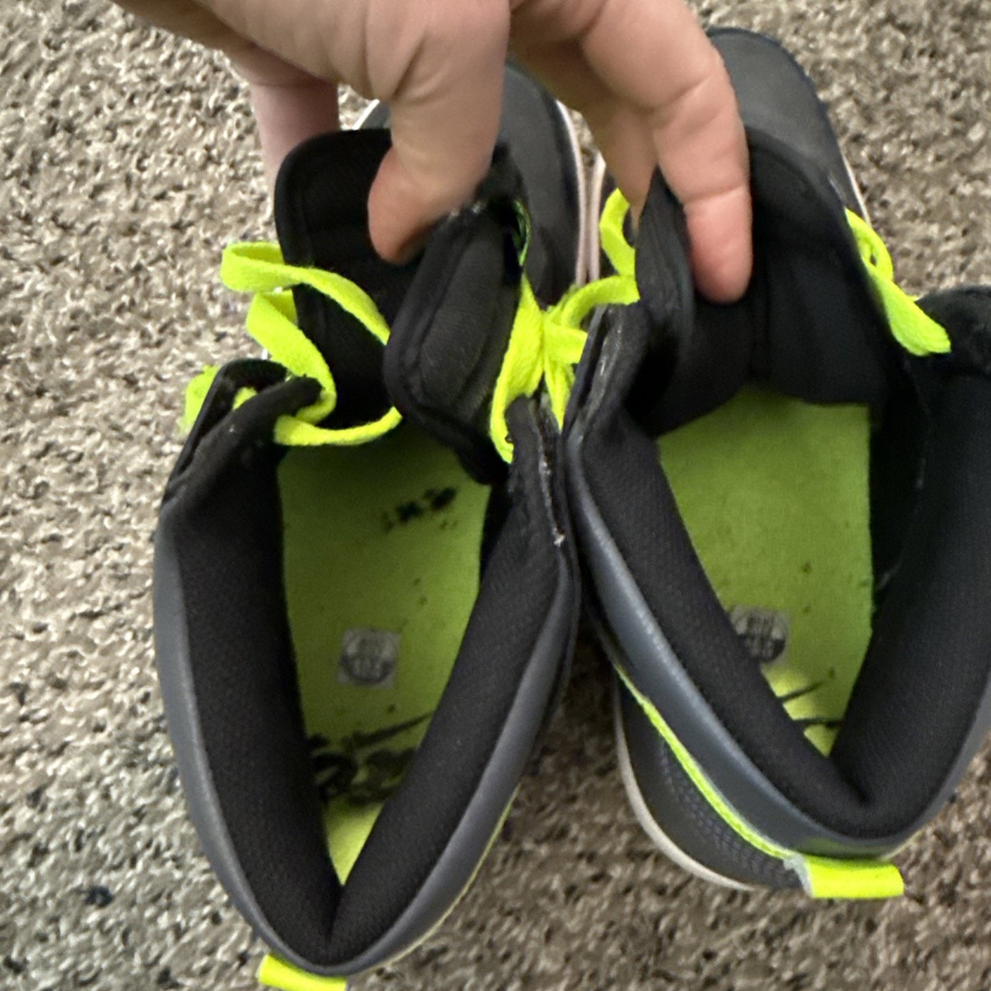 Size 10.5 - Nike Dunk 6.0 Premium High Grey Volt