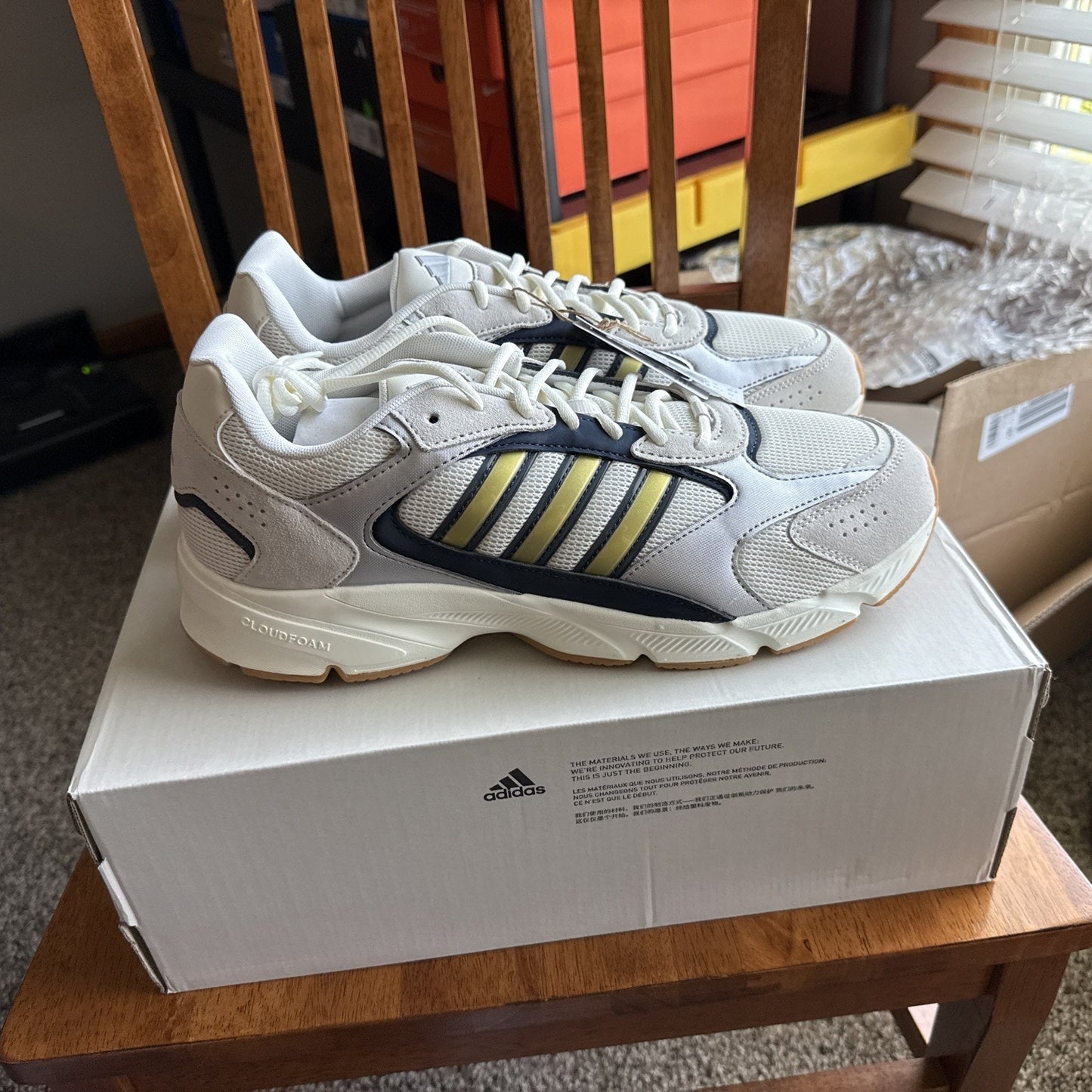 Adidas CrazyChaos 2000 Men’s Running Shoe Athletic Sneakers Trainers SIZE 13 BS042