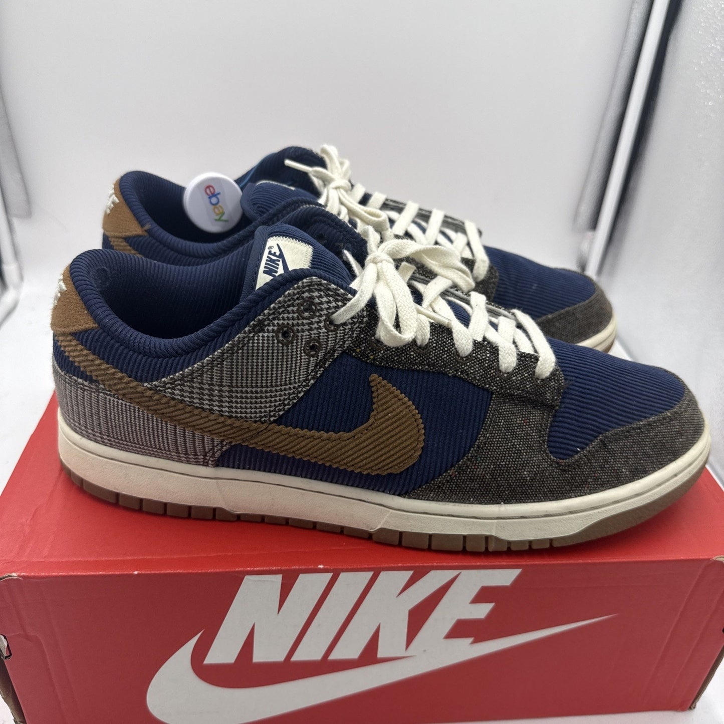 Size 13 - Nike Dunk Low Tweed Corduroy