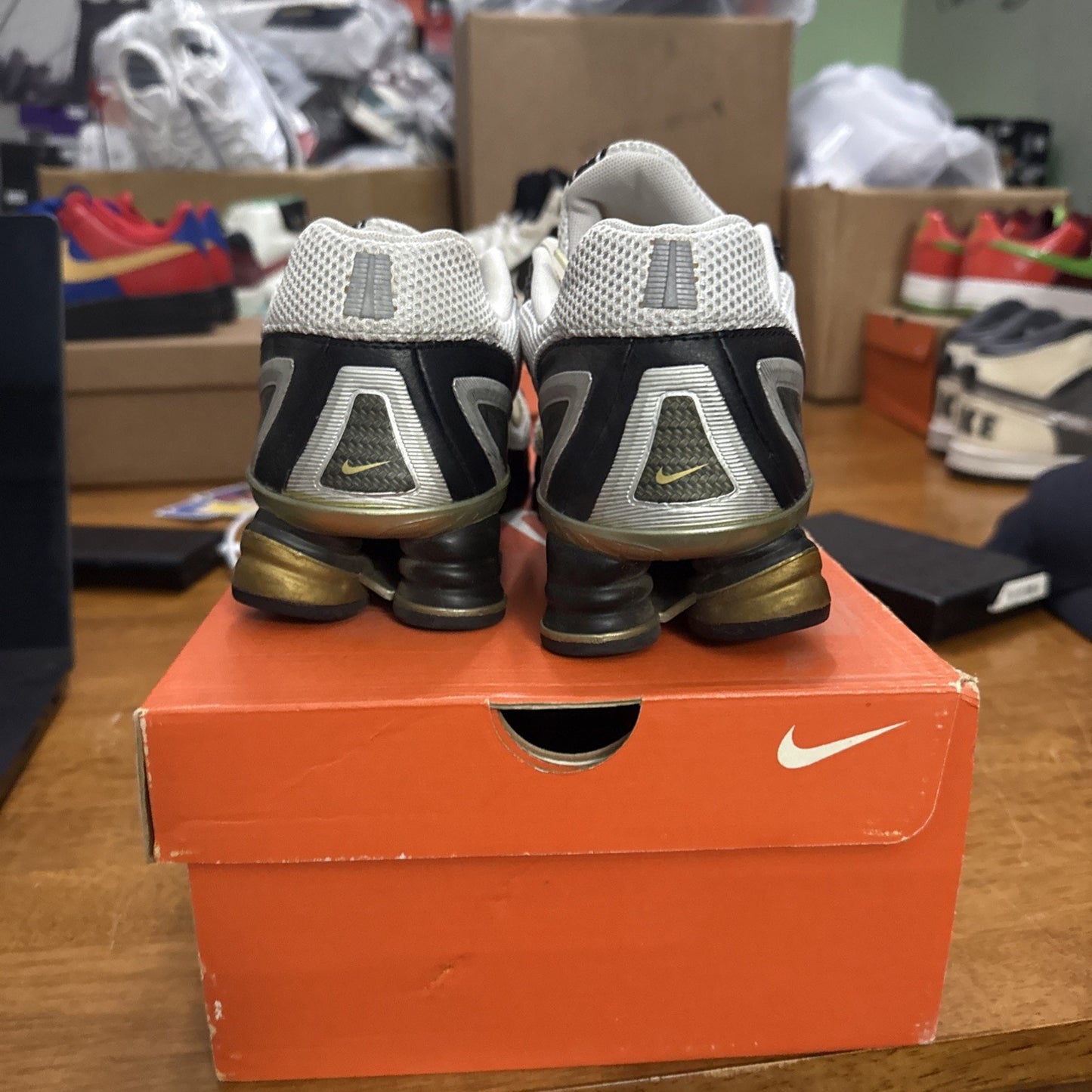 Size 9 Nike Shox Turbo+ IV Women’s 315411-112 2006 BS372