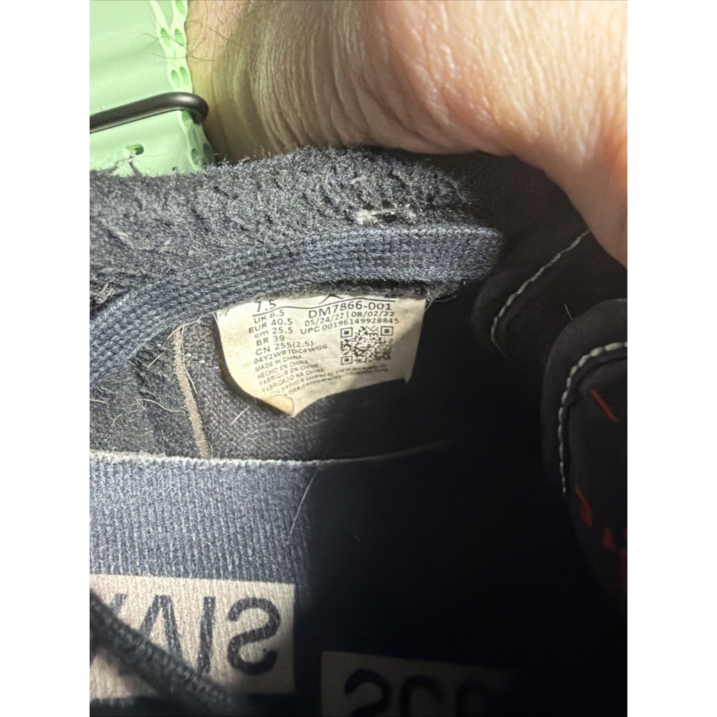 Size 7.5 - Jordan 1 Retro Low OG SP x Travis Scott Black Phantom