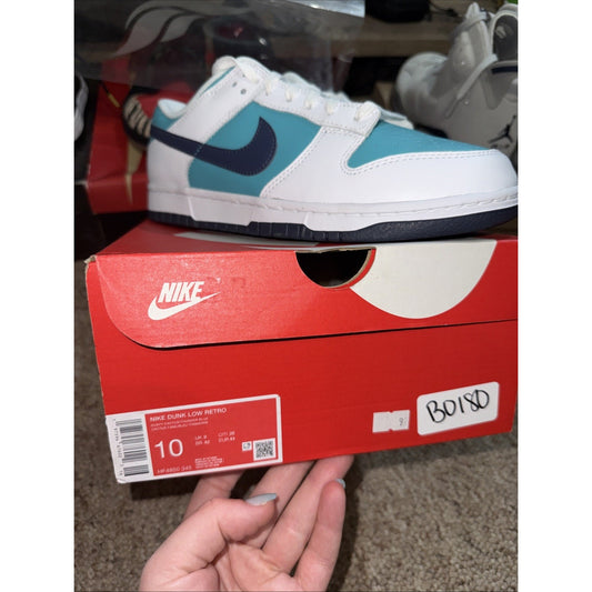 Size 10 - Nike Dunk Low Dusty Cactus Thunder Blue LEP