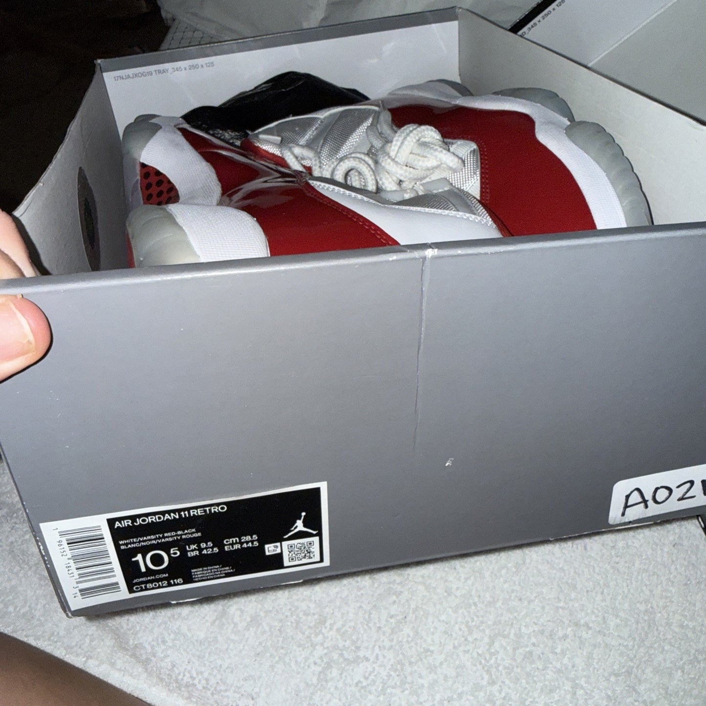 Size 10.5 - Jordan 11 Retro High Cherry