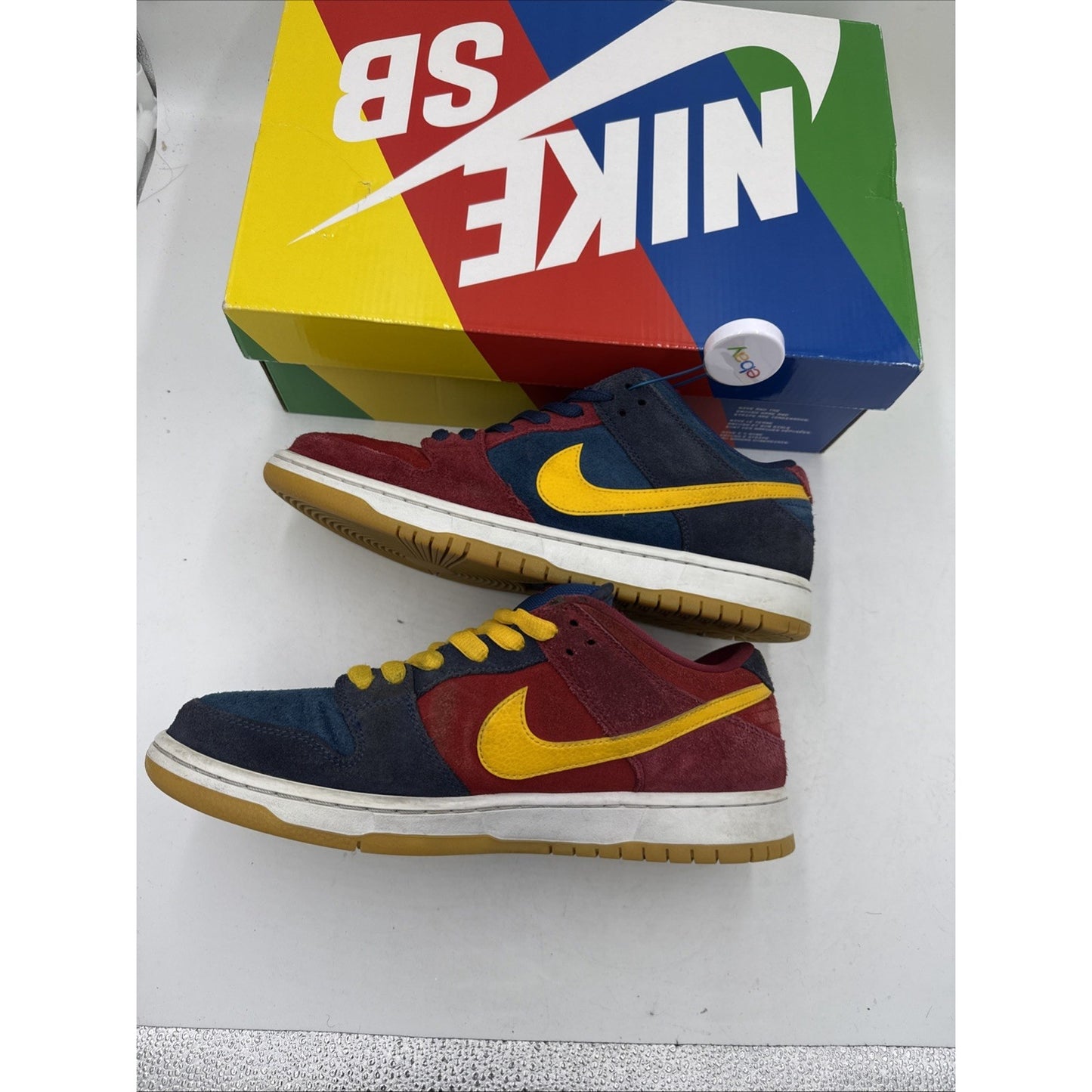 Size 9.5 - Nike Dunk SB Low Barcelona￼ Promo Sample Tagged