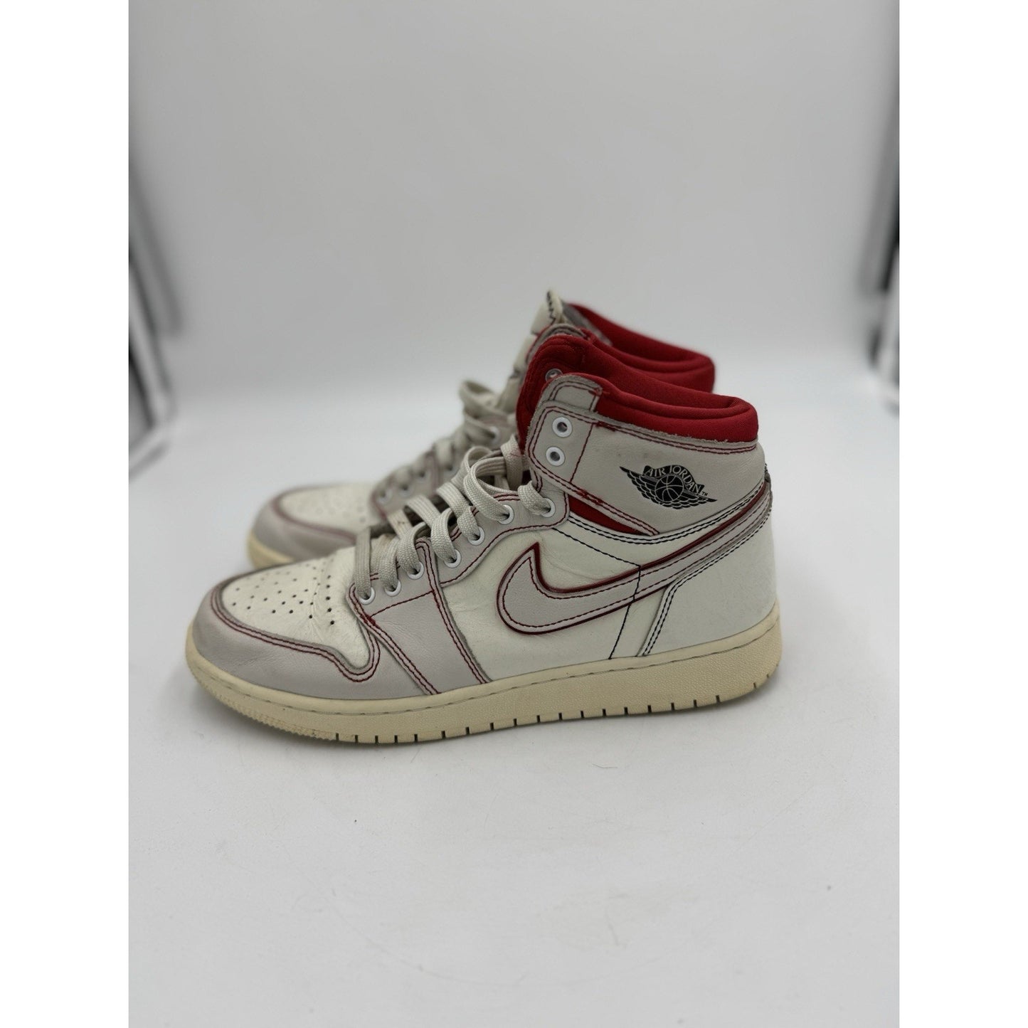 Size 6.5 (GS) - Jordan 1 High Retro Phantom White Red