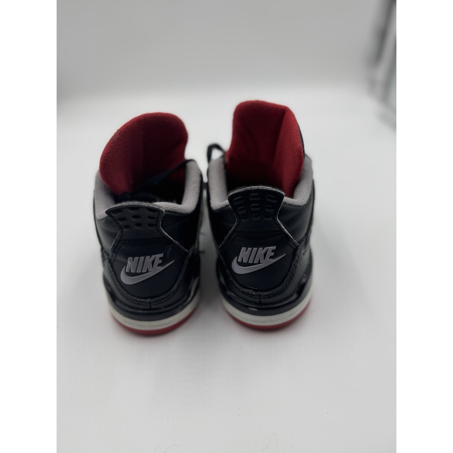 Nike Air Jordan 4 Retro Bred Reimagined Youth Size 13C Sneakers BQ7669-006 NBS269