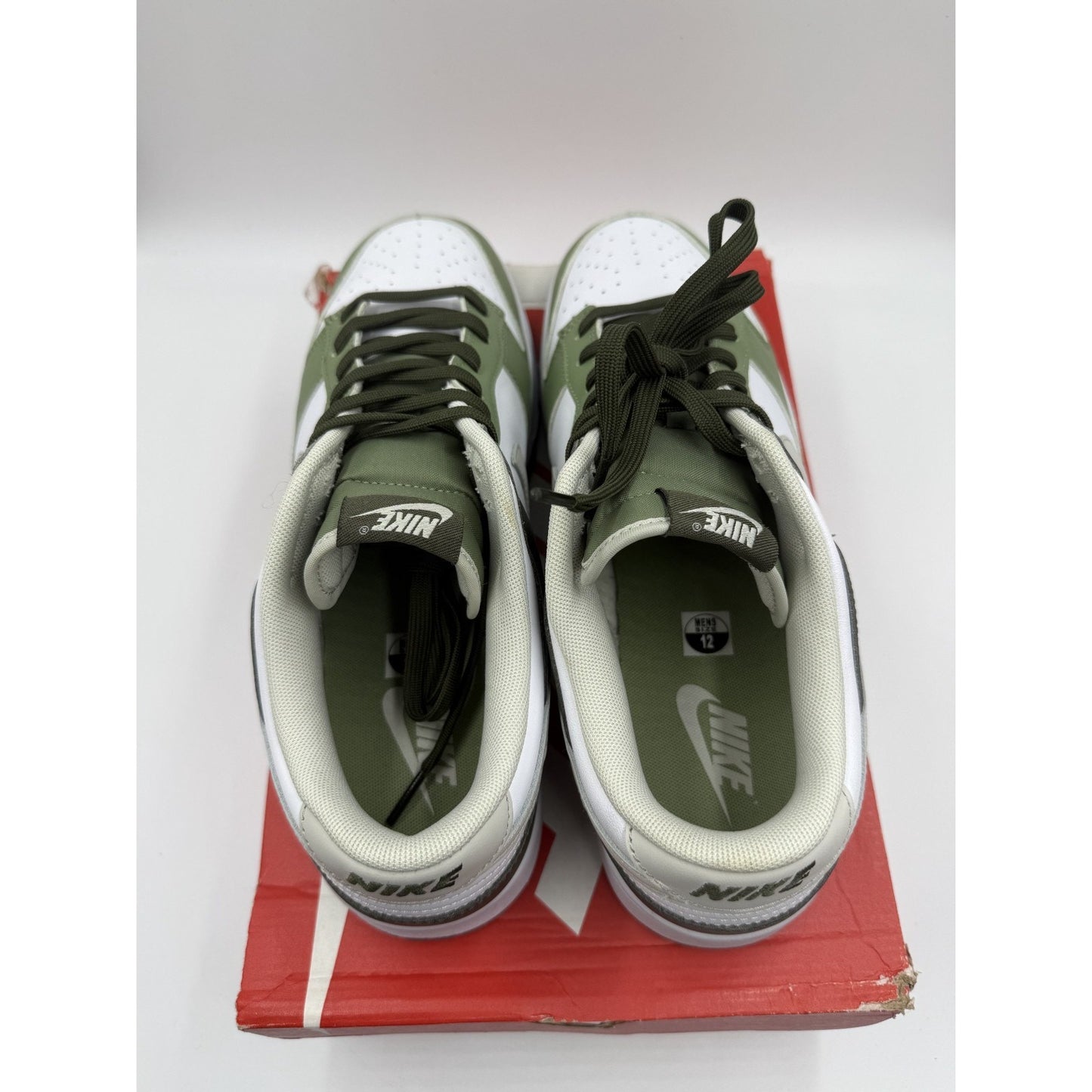 Size 12 - Nike Dunk Low Oil Green