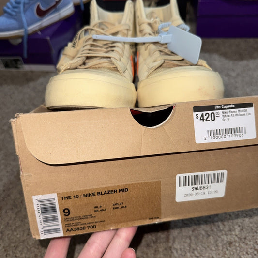 Size 9 - Off-White x Nike Blazer Mid All Hallows Eve LEP