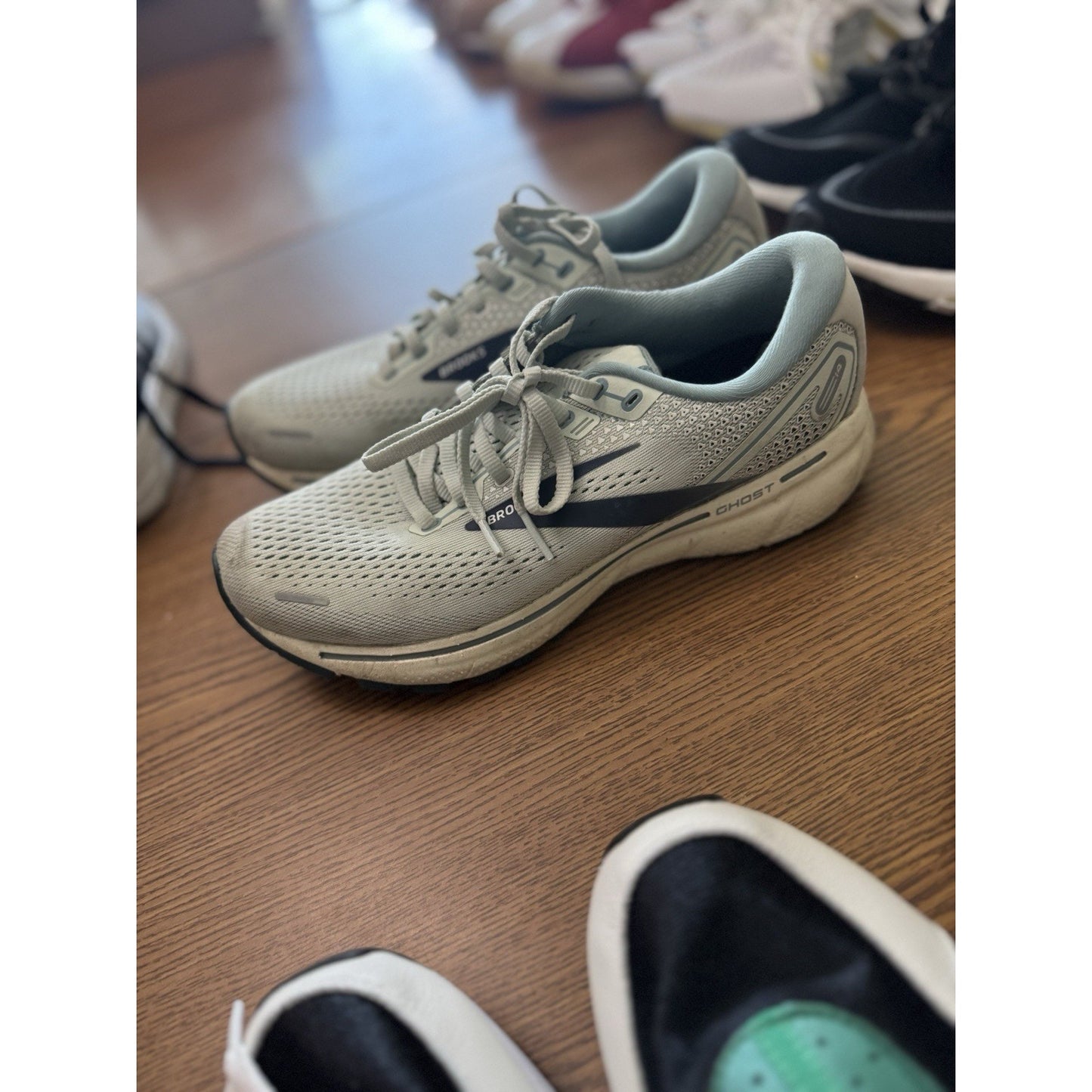 Size 8 - Brooks Ghost 14 Gray - 120356-1B-317 NBS191