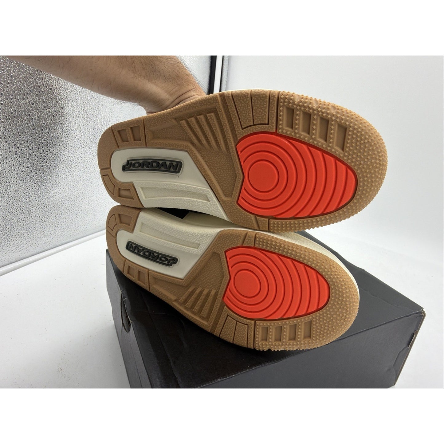 PRE SCHOOL JORDAN 3 RETRO MEDIUM OLIVE_MEDIUM OLIVE/SEQUOIA DM0966-202-SIZE 13