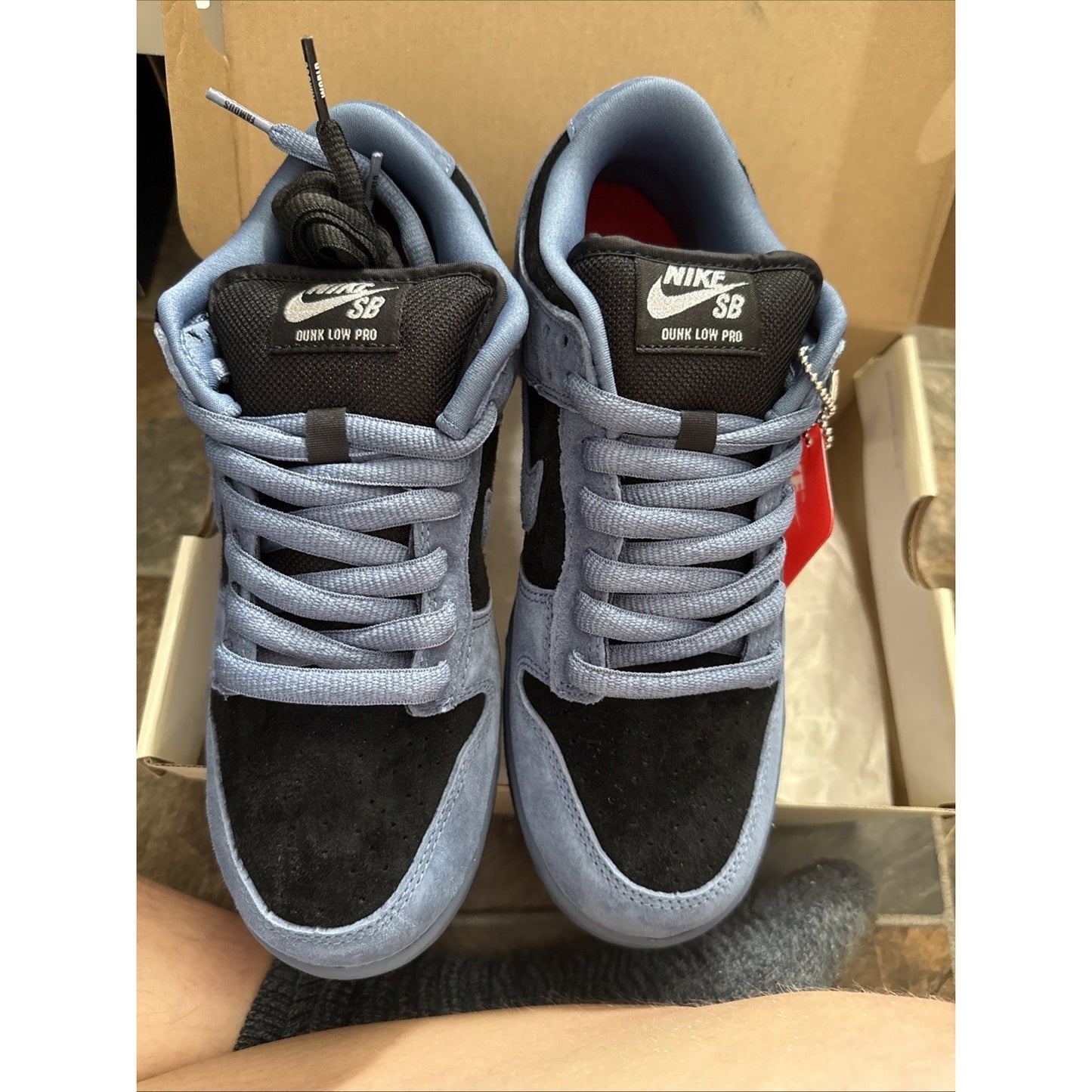 Nike SB Dunk Low x Supreme Ocean Fog Black – Size 6.5 Men