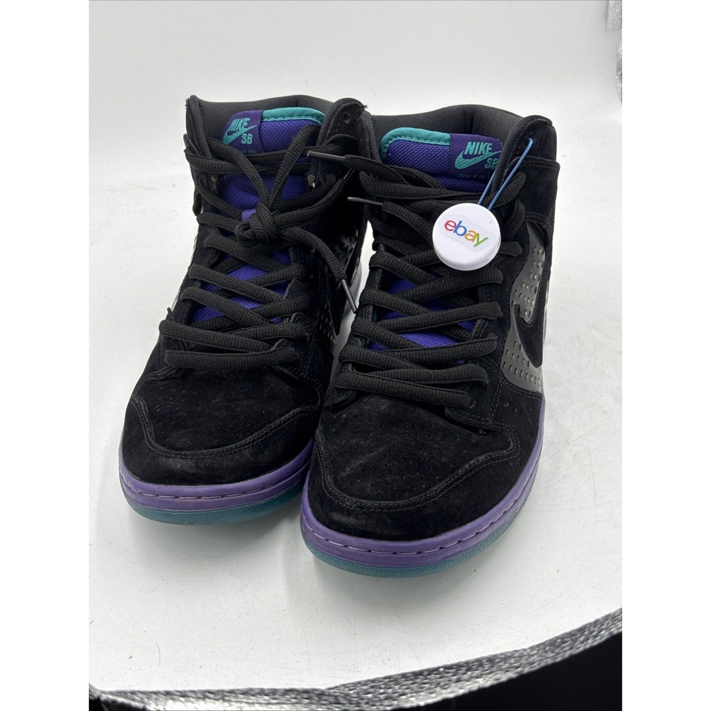 Size 12 - Nike Dunk Pro SB High Black Grape