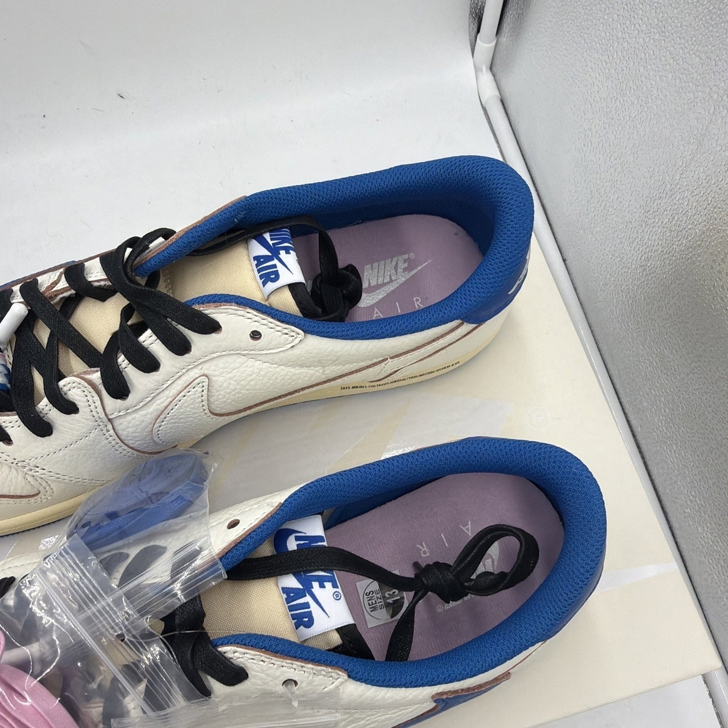 Size 13 - Fragment Design x Travis Scott x Air Jordan 1 Retro OG SP Low Sail...