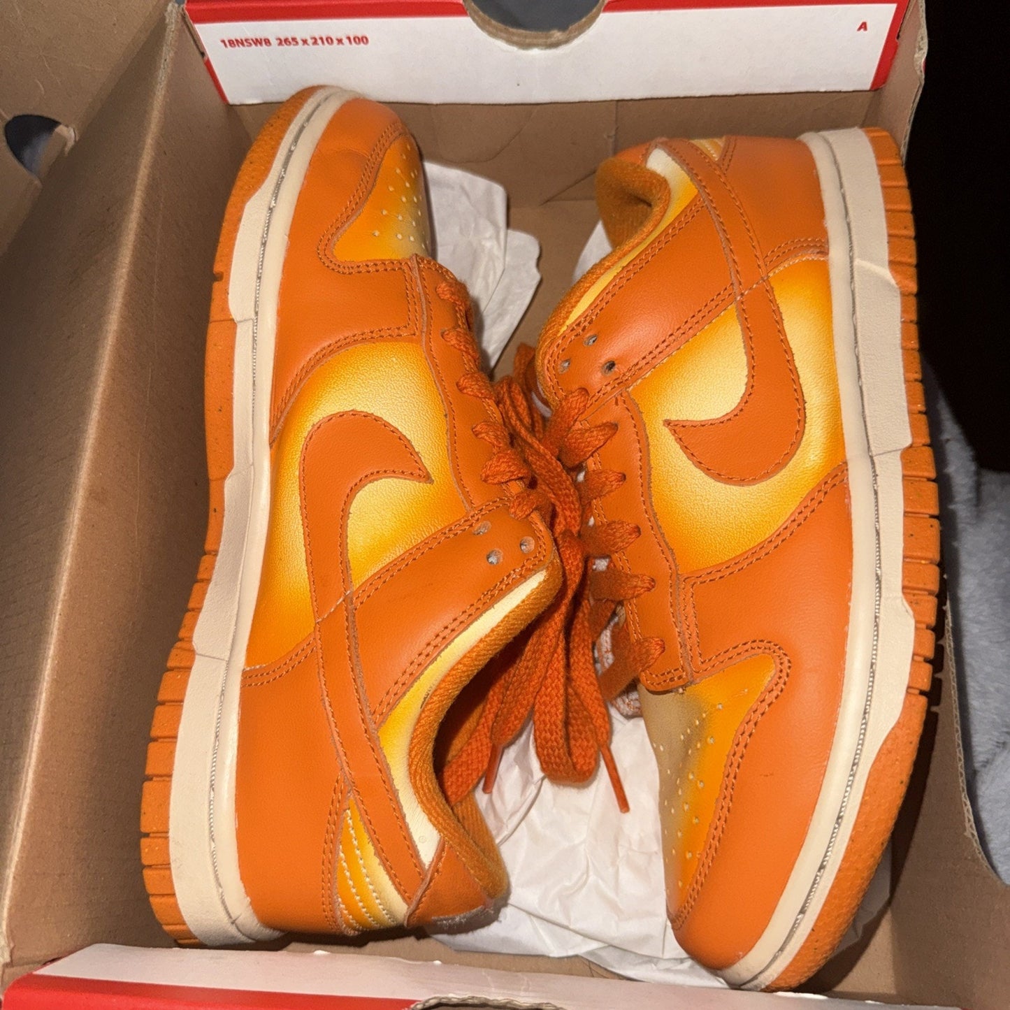 Magma Orange Nike Dunk low (DX2953-800)