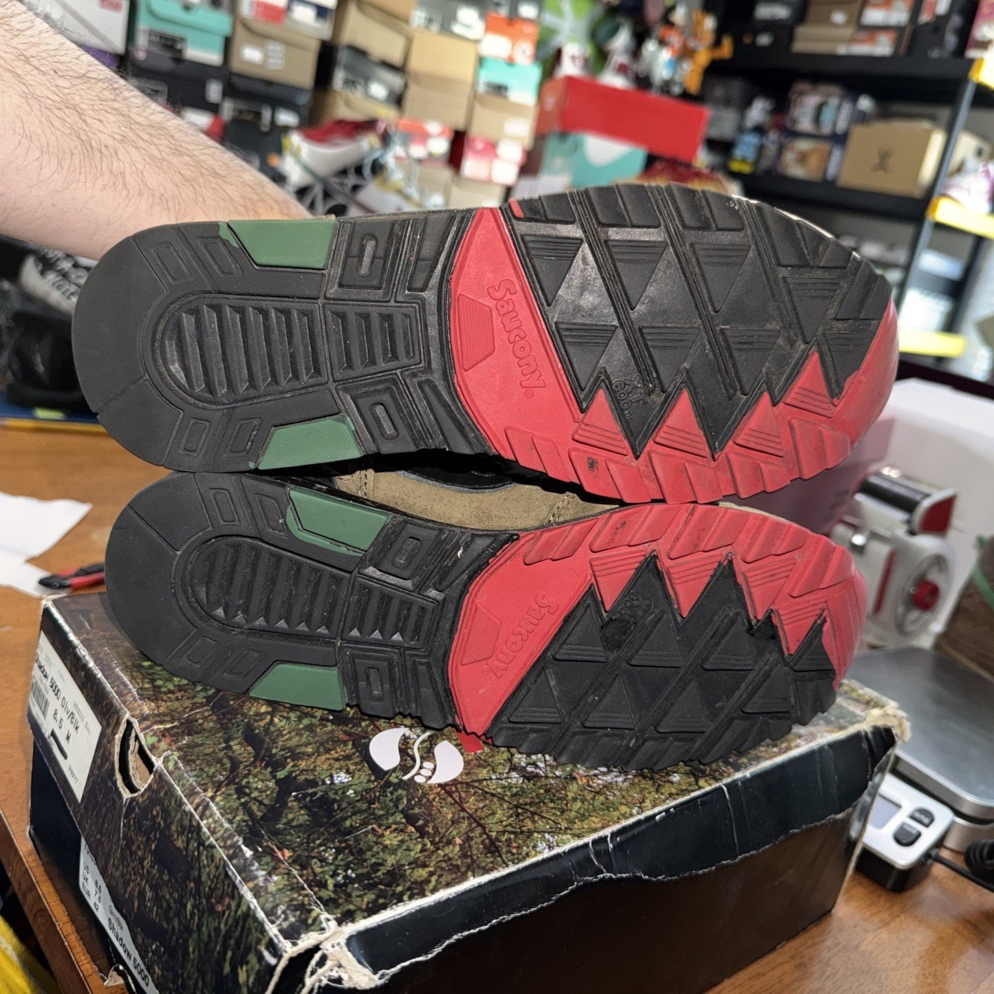 Size 8.5 Saucony Shadow 5000 West NYC Cabin Fever 70128-3 Rare