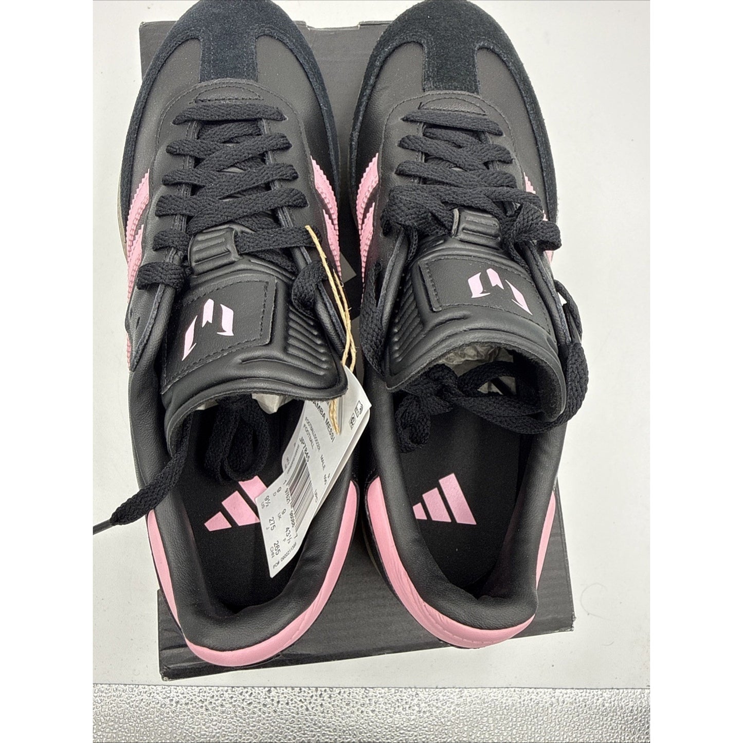 Size 9.5 - adidas Lionel Messi x Samba Inter Miami CF - Debossed Away Kit