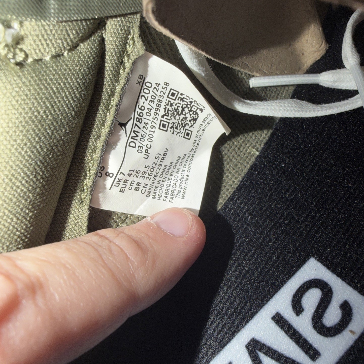 Sz 8 Travis Scott x Jordan 1 Retro Low OG SP Medium Olive 2024 DM7866-200