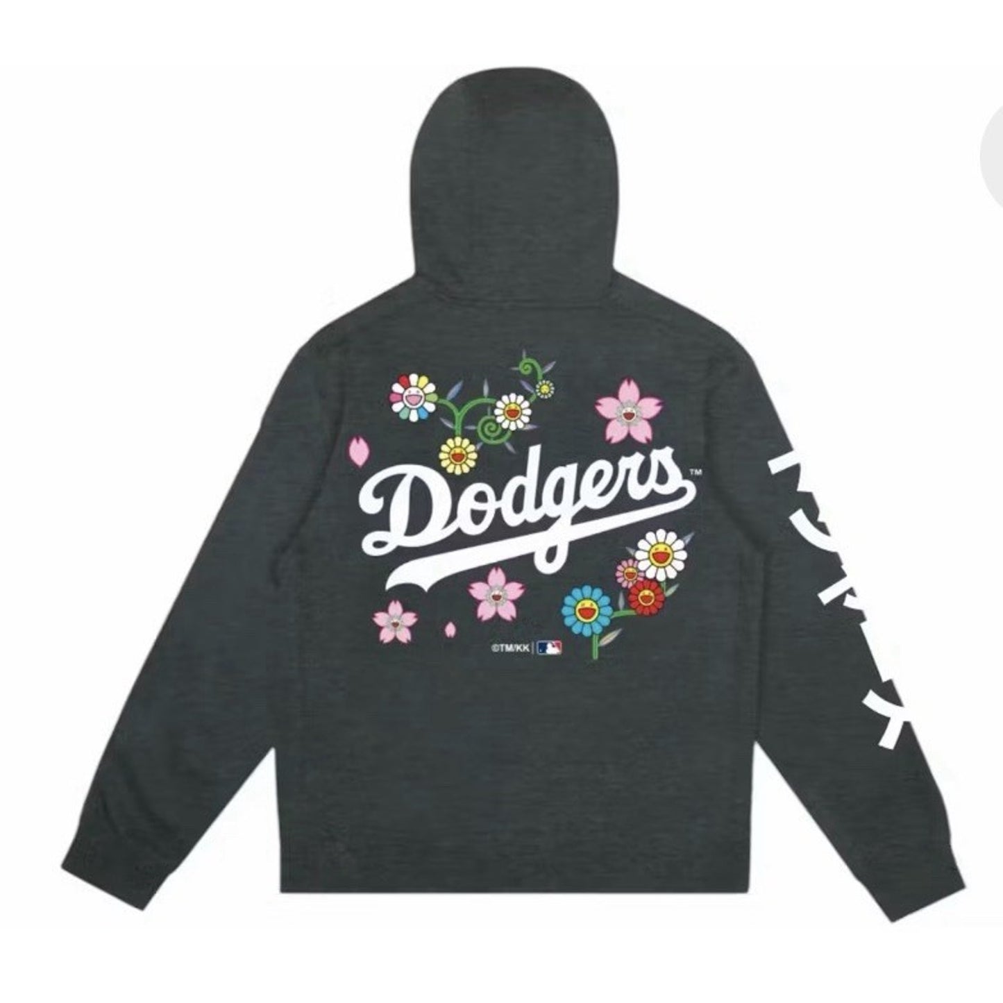 Takashi Murakami x Los Angeles Dodgers 2025 World Series Fleece Hoodie XXL 2XL