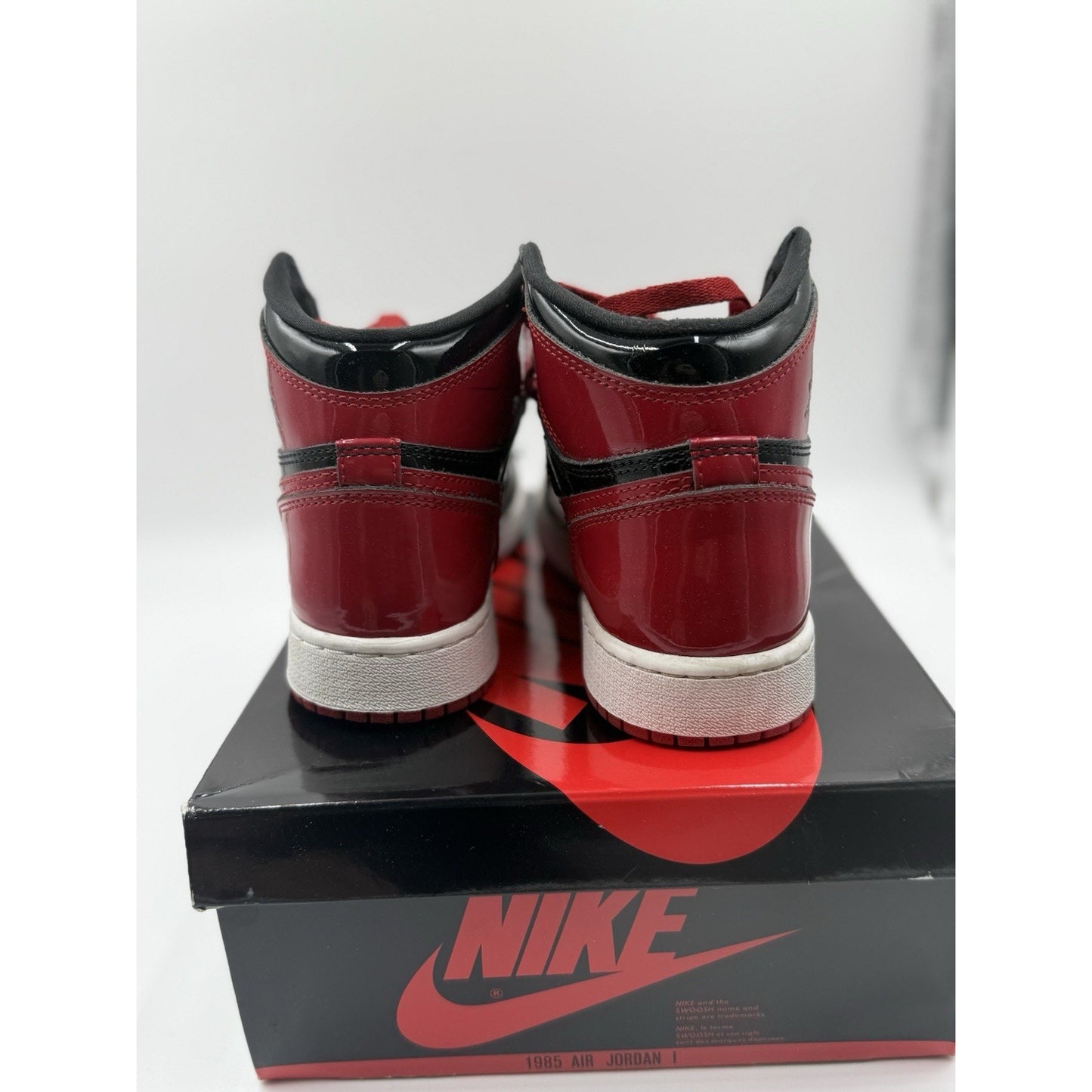 Size 5.5 (GS) - Jordan 1 Retro OG High Patent Bred BS601