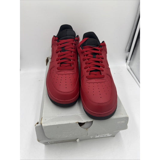 Size 14 - Nike Air Force 1 '07 Low Gym Red Black