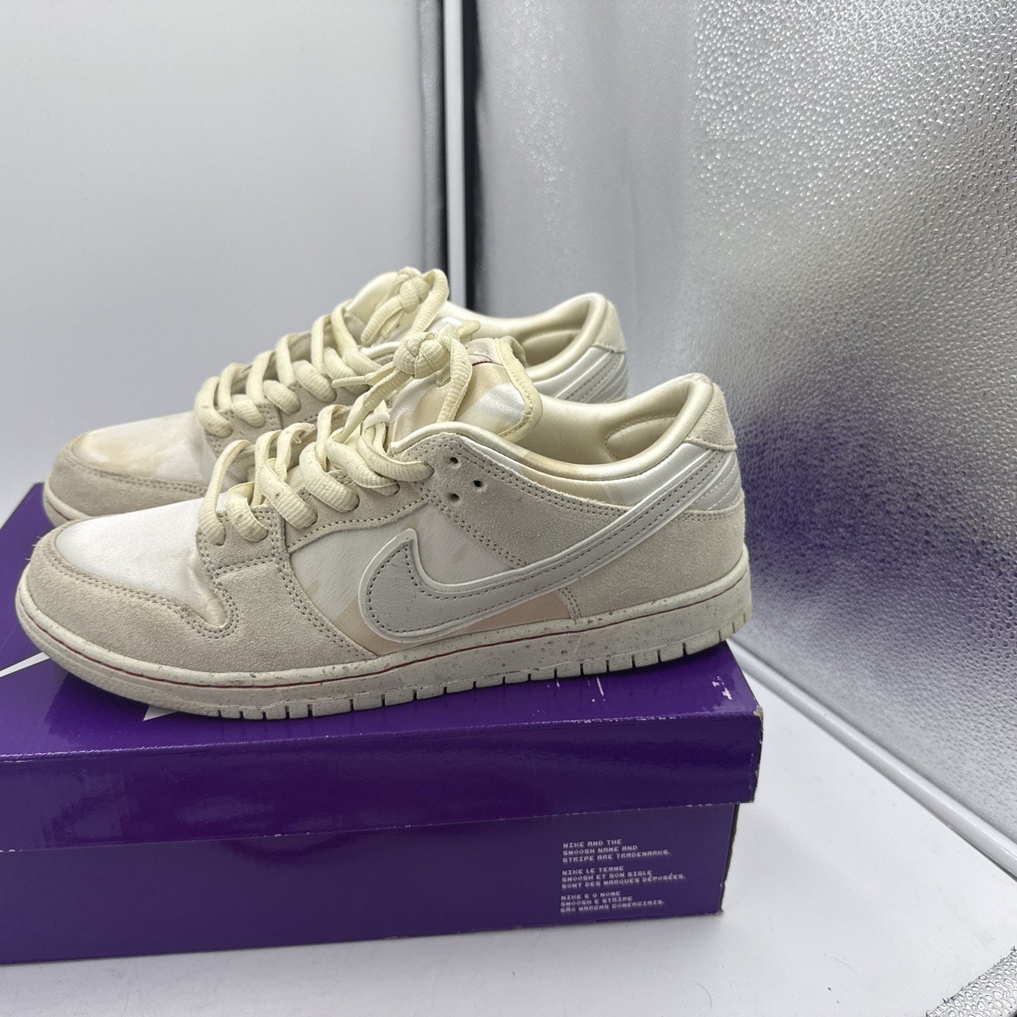 Size 10 - Nike Dunk Premium SB Low City of Love Collection - Light Bone