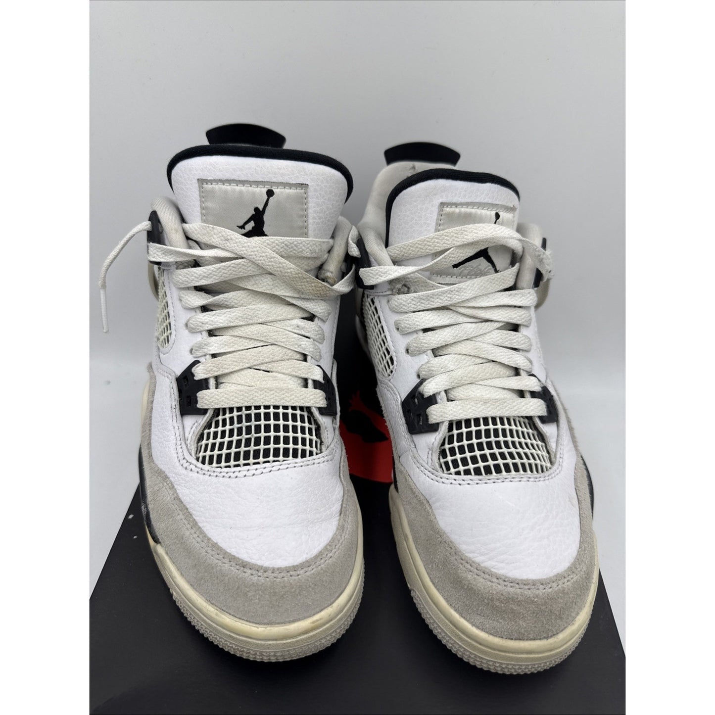 Size 6.5 (GS) - Jordan 4 Retro Mid Military Black