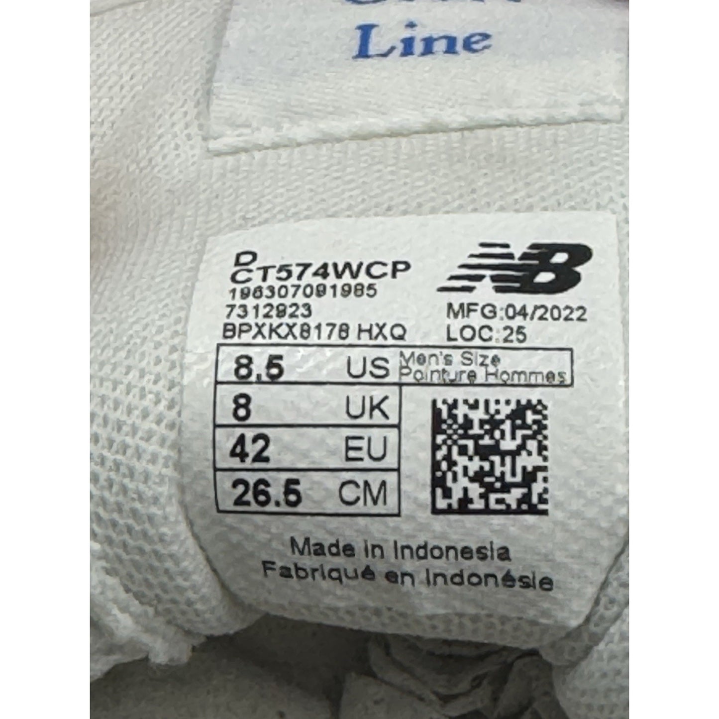 Size 8.5 - New Balance 574 Court France NBS277